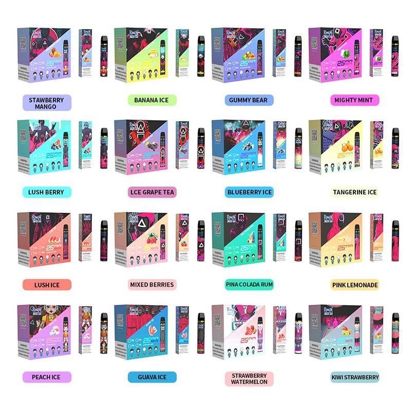 RandM SQUID BAR electroic cigarette disposable vape