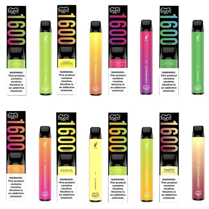 puff xxl 1600 puffs electroic cigarette disposable vape 3
