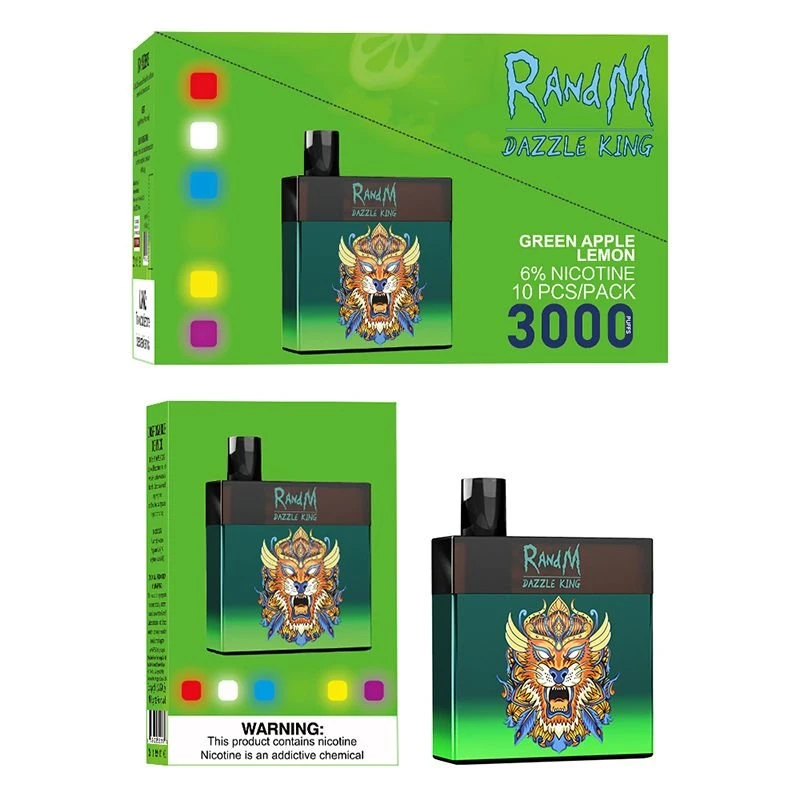 Randm Dazzle King 3000 일회용 Vape