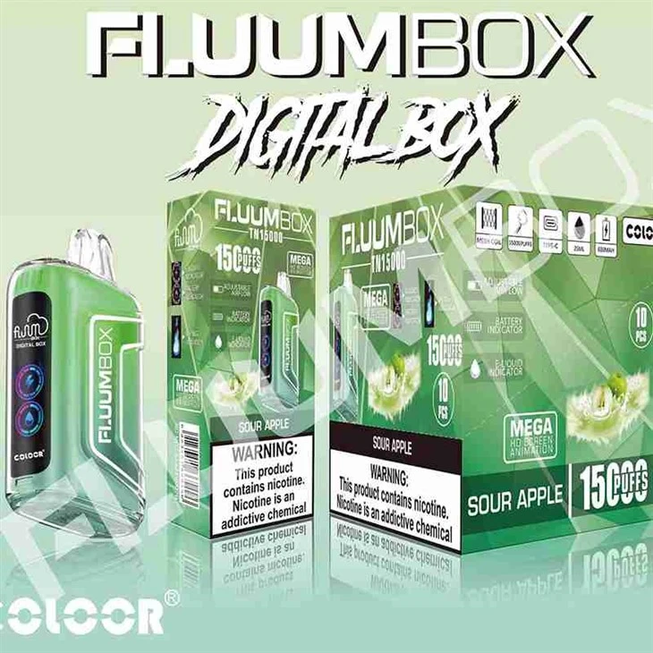 FLUUM BOX 디지털 박스 15000 퍼프