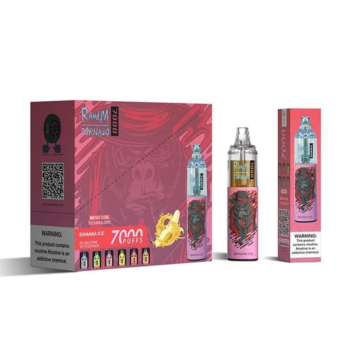 Randm Tornado 7000 PUFFS 일회용 Vape