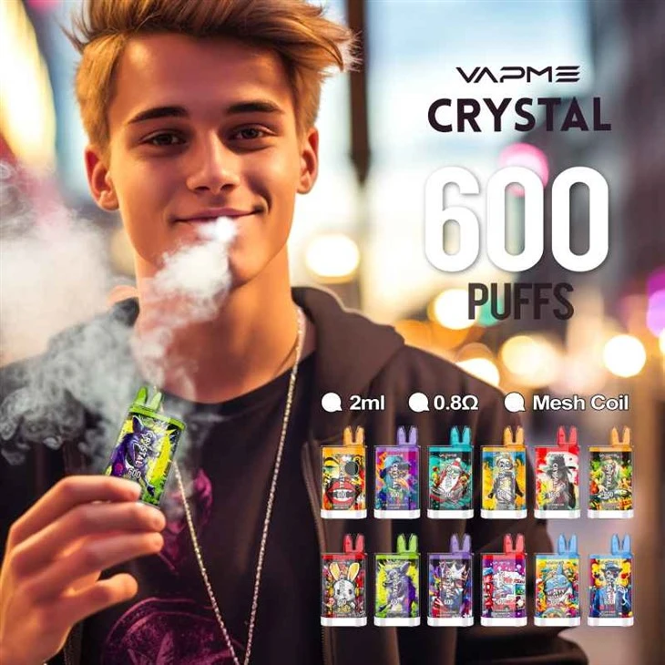 VAPME 크리스탈 600 퍼프