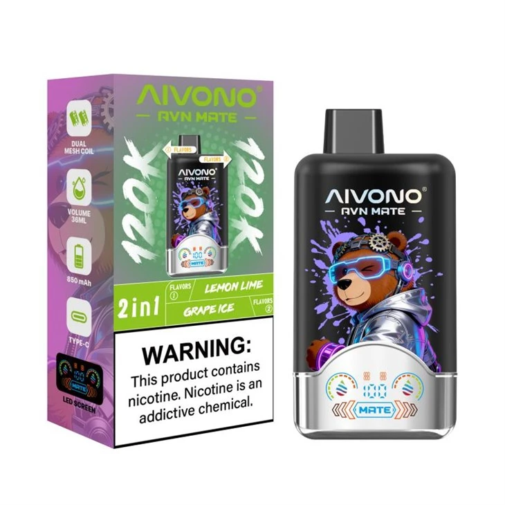 AIVONO AVN MATE 2IN1 120K 퍼프