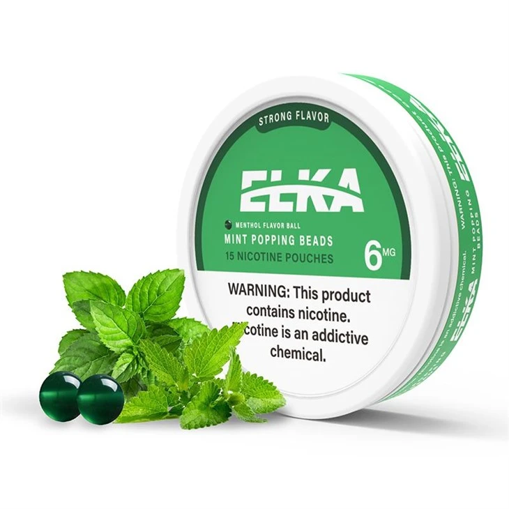 ELKA 니코틴 파우치 팝핑
