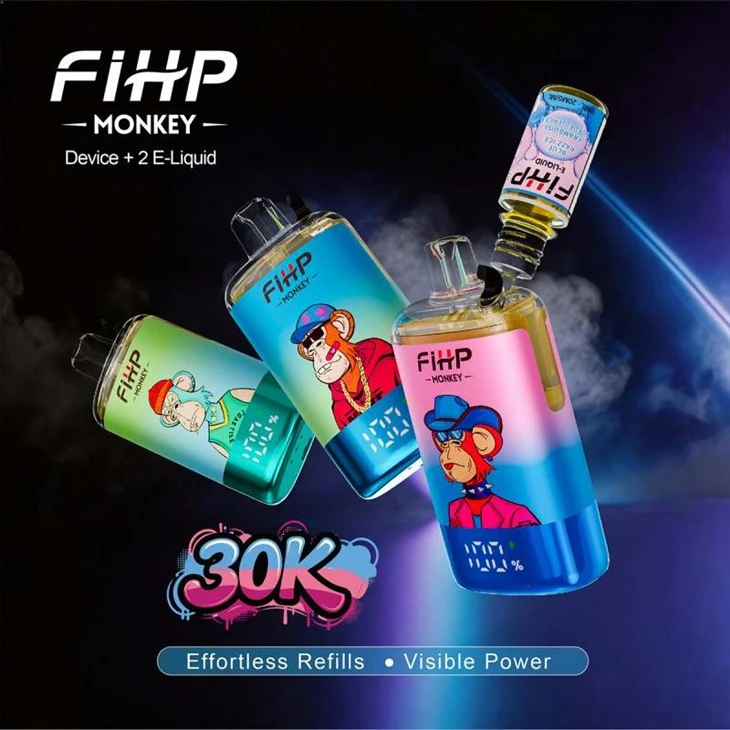 FIHP 멍키 30000 퍼프 리필형 TPD