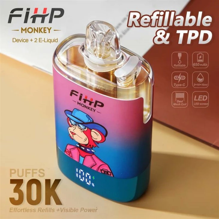 FIHP 원숭이 30K 퍼프 리필형 TPD