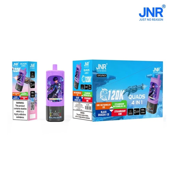 JNR 쿼드 4IN1 120K PUFFS Vape