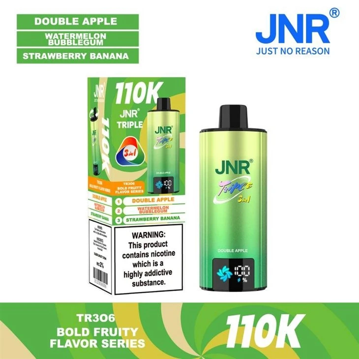 06-Double apple Watermelon Bubblegum Strawberry Banana_JNR 110K Triple 3 in 1