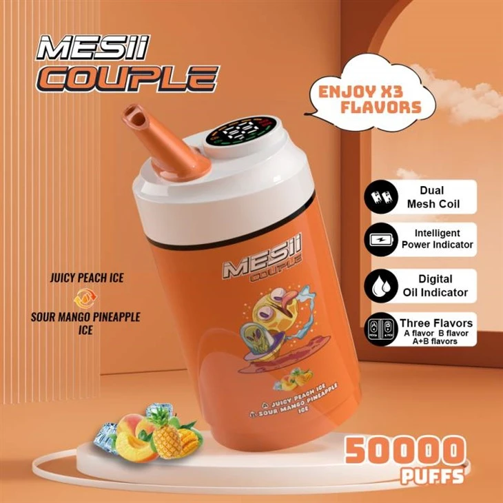 MESII 커플 50000 퍼프 이중 맛 쌍둥이