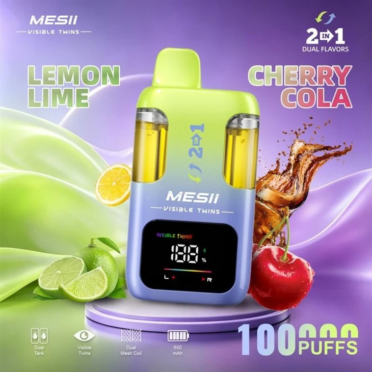 MESII VISIBLE TWINS 100K PUFFS suppliers