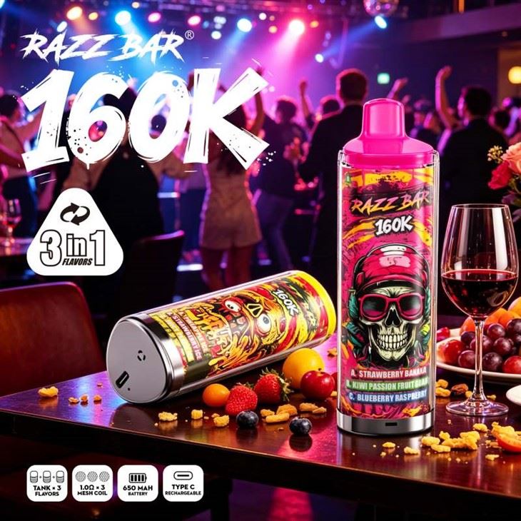 RazzBar 3인치1 160000 퍼프