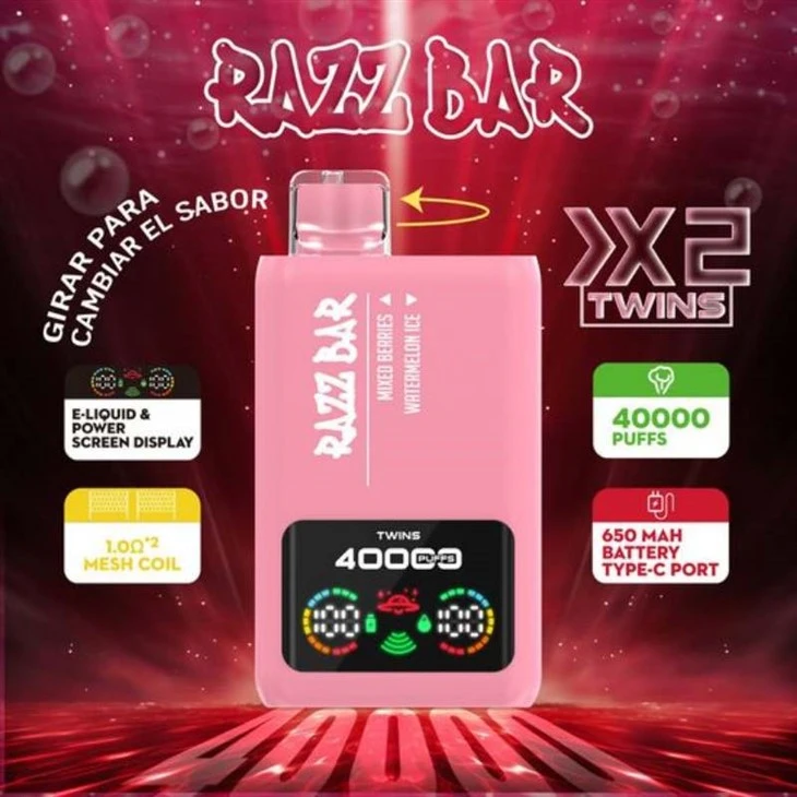 RAZZBAR 40K 듀얼 플레이버