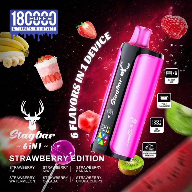 스태그 바 180K 6in1 Vape