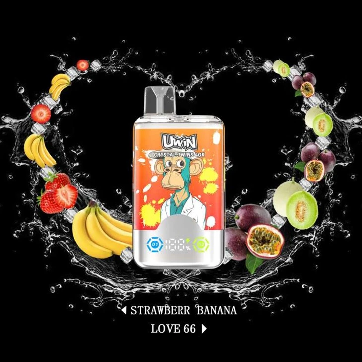 Uwin Crystal Twins 40000 퍼프 듀얼 맛