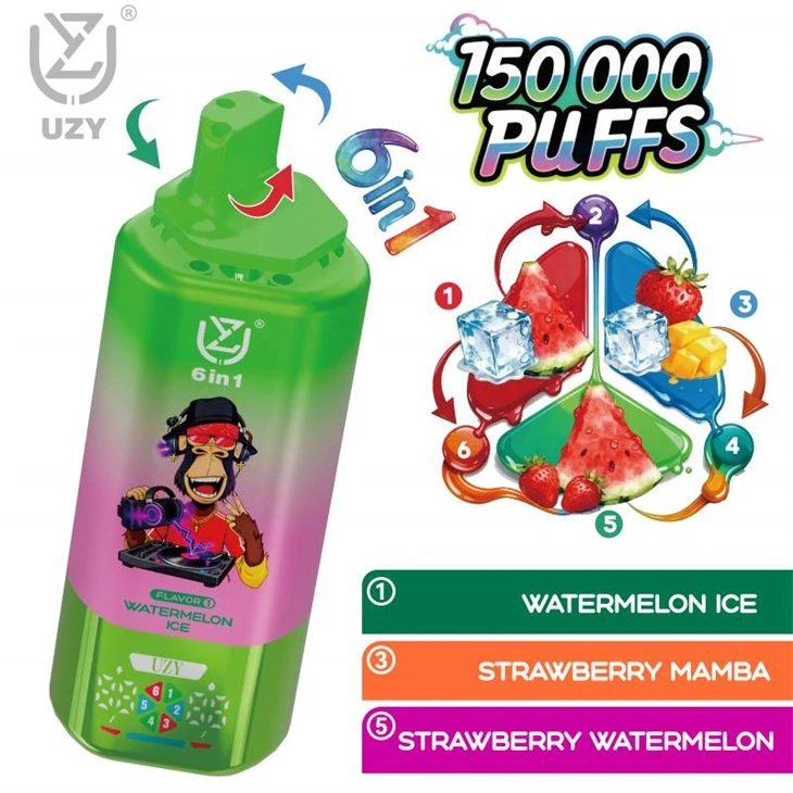 1 150000 퍼프의 UZY 6