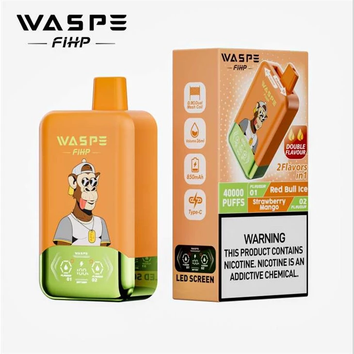 WASPE 40000 퍼프 이중 맛
