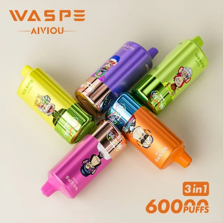 WASPE 60000 60 k 퍼프 3 1 1 맛